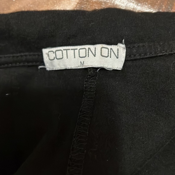 Cotton On black cotton long sleeve jacket with collar. lowest price today only - Picture 5 of 6